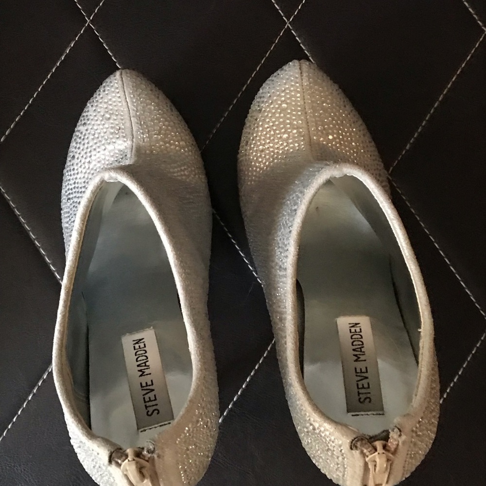 Rhinestone high-heeled booties - Picture 2 of 5